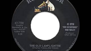 Vignette de la vidéo "1960 HITS ARCHIVE: The Old Lamplighter - Browns"