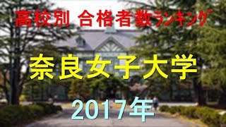 奈良女子大学 高校別合格者数ランキング 17年 グラフでわかる Youtube 奈良女子大学 高校別合格者数ランキング 17年 グラフでわかる Youtube