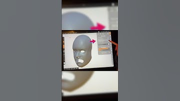 Part two: Extract a Mask in Nomad on Ipad: Oni Mask Sculpt Tutorial