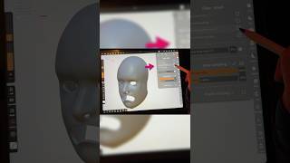 Part Two: Extract A Mask In Nomad On Ipad: Oni Mask Sculpt Tutorial