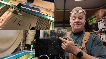 Rowmark LaserMAX Reverse Lightblocker Acryl. Thunder Nova PLUS. QR-codes in Lightburn. 107 4K