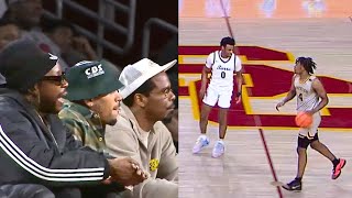 Bronny James DESTROYED Isaiah Collier On USC Court In Front Of Superstars 🔥