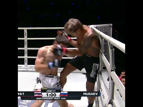 INSANE KO 🤯 Ilyas Musaev steamrolls Suksawat in Round 1!