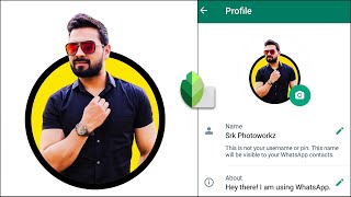 How To Make 3D Whatsapp Dp Whatsapp Dp Editing 3D Photo Editing Snapseed