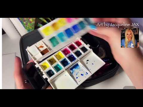 BEST Watercolor Sketching Kit | Portable Art Field Case