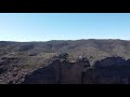 Pierces pass blue mountains drone footage may 2020