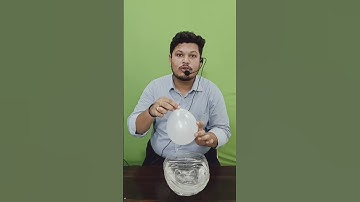 Floating Coin Inside a Balloon: A Fascinating Science Experiment | #shorts #sciencefacts #science