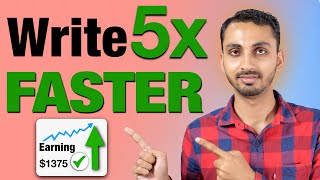 Boost Your Writing Speed: 5 Content Writing Tips to Write Content FASTER Than You Usually Do