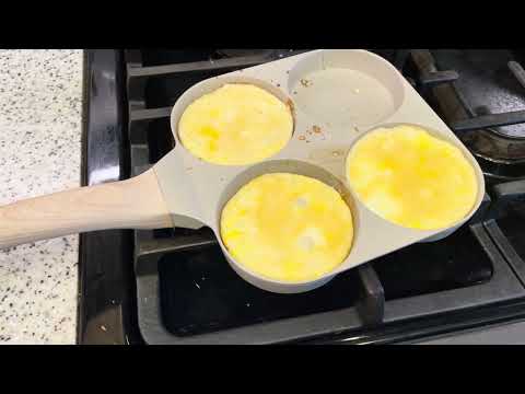 Product Review: CAROTE Egg Pan Omelets Pan, 4-Cup Nonstick Egg Frying Pan