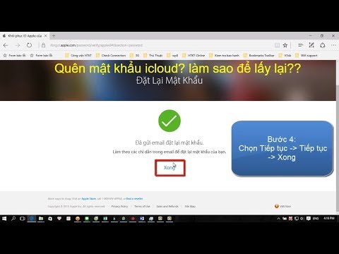 iPhone - Lấy lại mật khẩu ID Apple, icloud qua Email