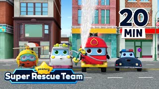 Emergency! Super Rescue Team to the Rescue!🚨 | Ep. 7~12 Compilation | Pinkfong Super Rescue Team