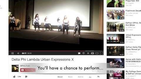 Delta Phi Lambda at DePaul Fall 2013 Tau Class Recruitment