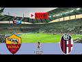 LIVE AS Roma vs Bologna FC 1909 | UEFA Europa League 2025 - Video Game Simulation