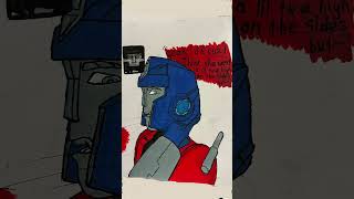 Orion got his helmet reframed! #transformers
