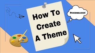 How To Create A Custom Google Slides Theme
