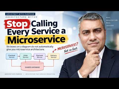 Stop Calling Every Service a Microservice | The Distributed Monolith Trap