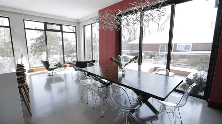 Interior Design  Actor Yannick Bissons Modern Open...