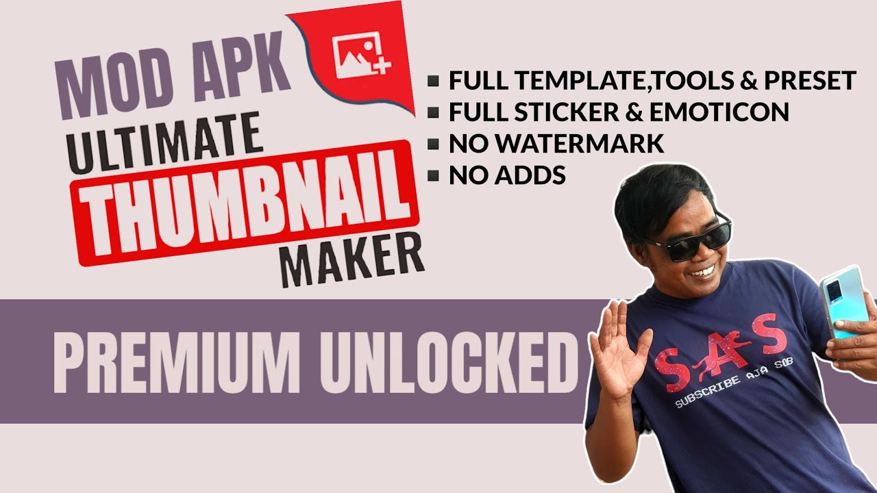 ULTIMATE THUMBNAIL MAKER MOD PREMIUM NEW UPDATE [06-02-2023] Cara ...
