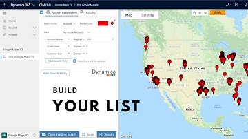 Dynamics 365 Google Maps Integration