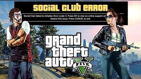 GTA5 error  Social club error  fix the  error GTA5 game play fix the error Code:0.prees ok to video