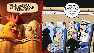 New Best Comic Strips  😂Classic Gags That’ll Leave You Grinning | Vintage Golden Frames