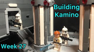 Building Kamino in Lego: Week 27- Finishing the platforms and spires