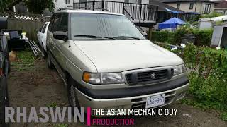 Match Highlights 1997 Mazda mvp squeaking sound  DIAGNOSTIC & FIX