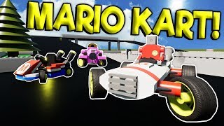 LEGO MARIO KART RACE CHALLENGE! -  Brick Rigs Multiplayer Gameplay - Lego City Toy Creations screenshot 3