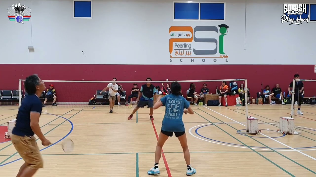 QATAR BADMINTON |  02nd September 2022- Faye & Kuya Nats vs Ems & Jobelle