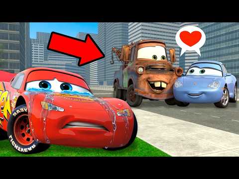 MATER AND SALLY MADE LIGHTNING MCQUEEN CRY In Garry's Mod