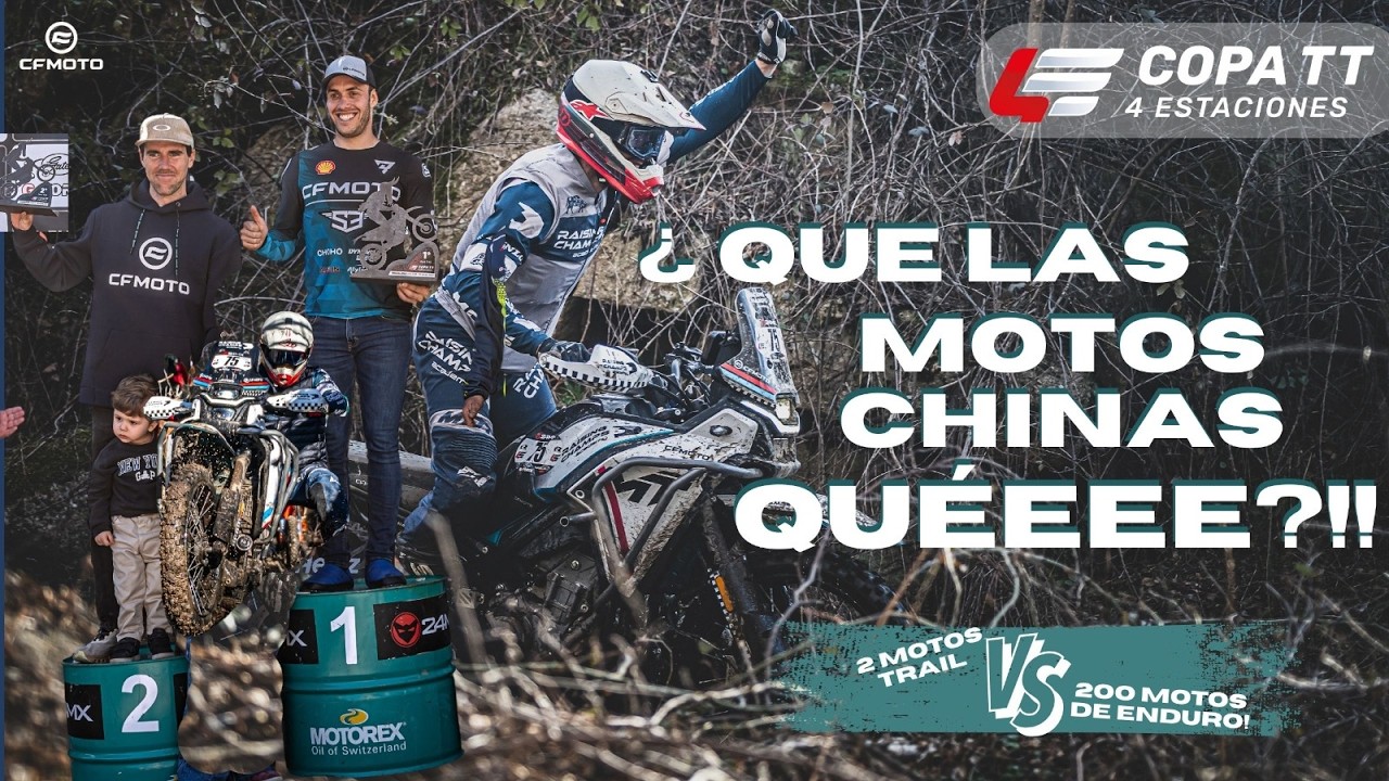 Carrera de Enduro con una Moto Trail es: ¡HARD TRAIL!