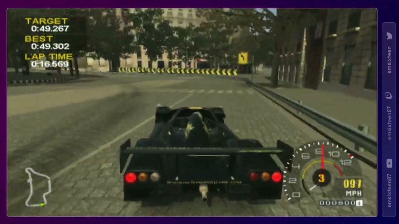 PGR2: Radical SR3 Turbo - 49.114 @ Elysées Challenge (Circuit Challenge, Paris)