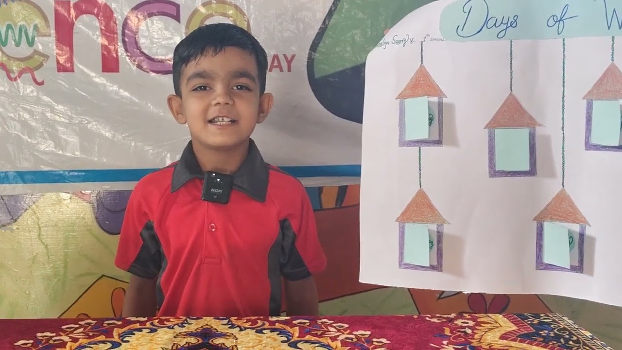 Childcare school science project presentation 2025