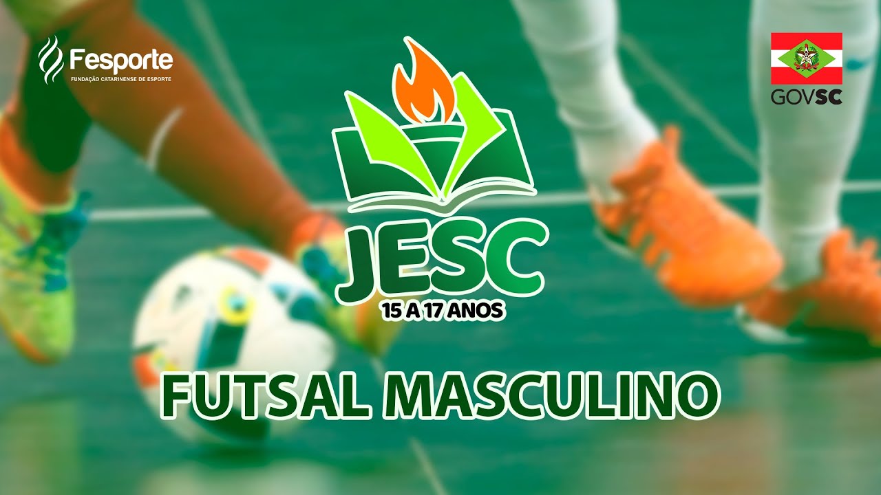 14º JESC 15 A 17 ANOS - FUTSAL MASCULINO