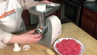 Weston 575 Watt Electric Meat Grinder