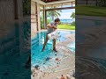 Bringing the ocean right into the living room! #epoxyfloor #oceanresin #resinart #diyhomedecor #diy