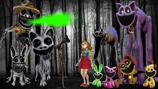 Catnap, Dogday, Huggy Wuggy vs Zoonomaly, Smile Cat, Zookeeper ALL MONSTERS Animation Miss Delight