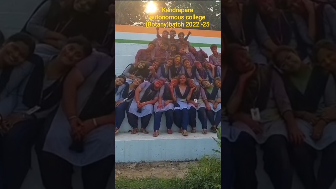 Kendrapara autonomous college Botany batch 2022-2025 3rd May last day of our batch
