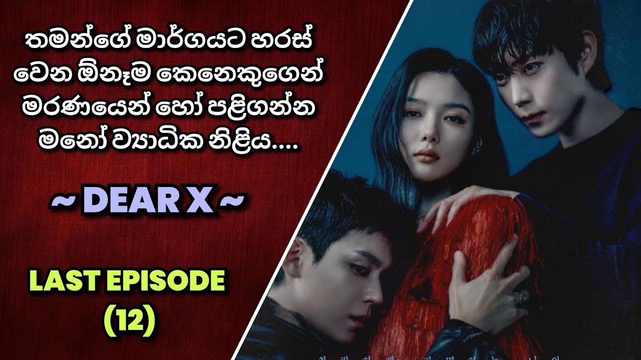 End | Ep:12 | Dear X කතාව සිංහලෙන් | 