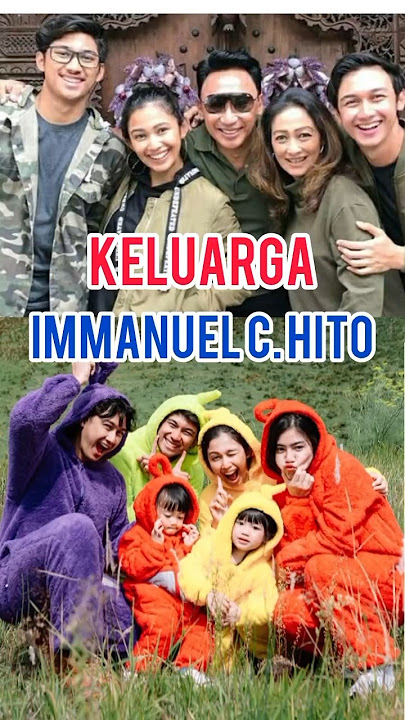 Keluarga ASLI Immanuel Caesar Hito pemeran Galaxi Cinta sedalam Rindu #estapramanita #felicya