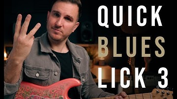 Quick Blues Lick Part 3