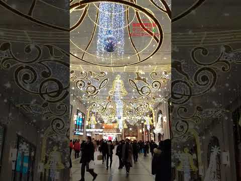 クリスマスイルミネーションChristmas lights梅田阪急百貨店前 #Shorts