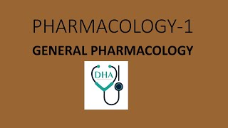 Rapid Revision : GENERAL PHARMACOLOGY