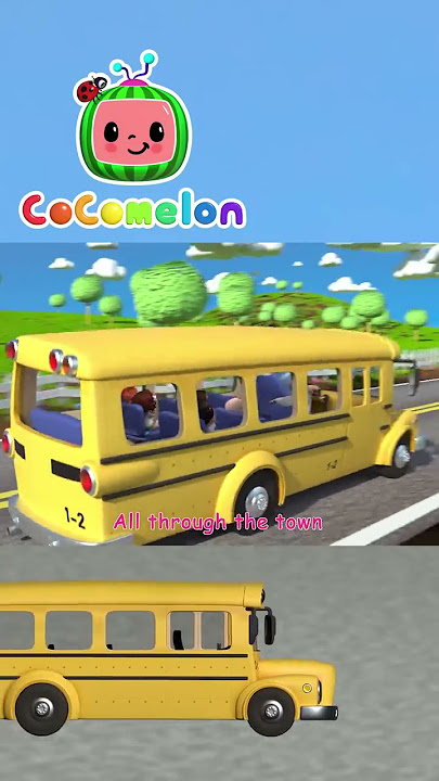 Wheels on the Bus #Shorts | CoComelon Nursery Rhymes and Kids Songs