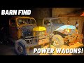 Buying TWO Barn Find Dodge Power Wagons for Restoration! You Wont Believe What Happened!!