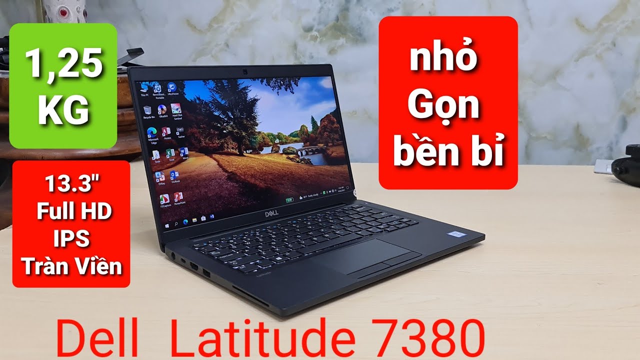 Dell Latitude 7380 | Laptop nhỏ gọn 13.3\