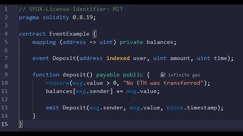Using Events in Solidity + Code Examples