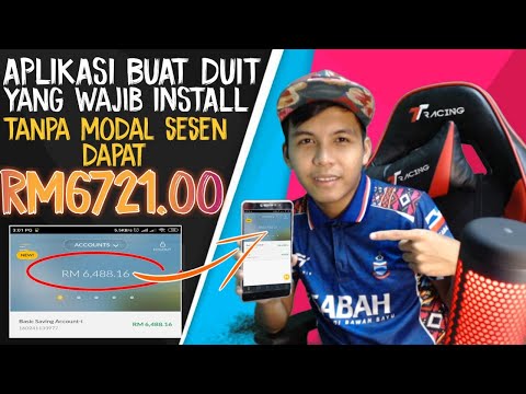 DIBAYAR RM6721‼️ APP BUAT DUIT MALAYSIA | CARA BUAT DUIT ONLINE TANPA MODAL