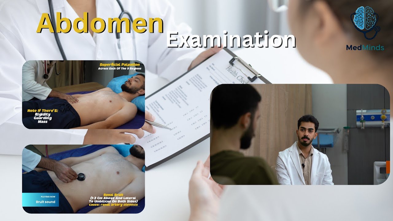 Abdomen  Examination / GIT / الفحص السريري للجهاز الهضمي