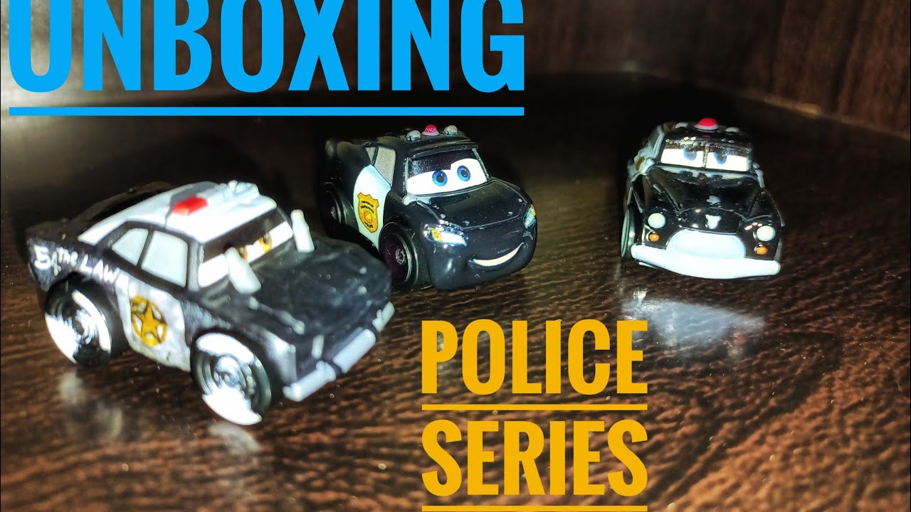 rayo McQueen policía , apb y sheriff unboxing 2022 //nuevos cars mini ...
